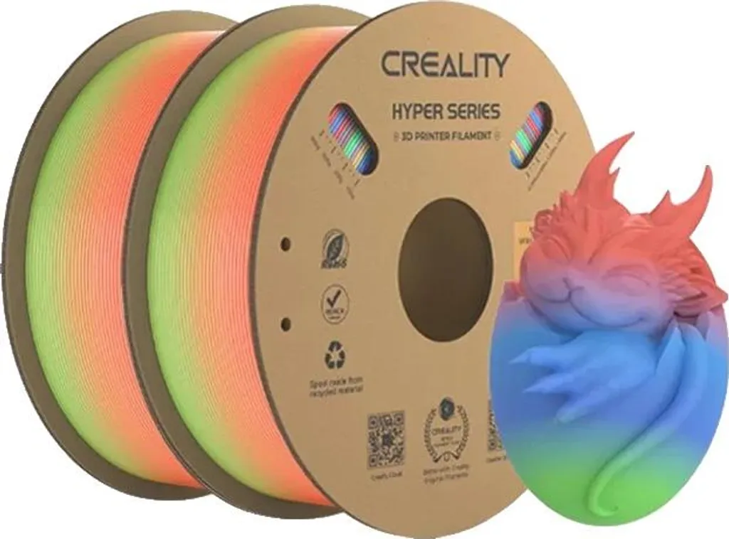 Kurz Filamento 3D High Speed 2kg - Effetto Wild Flowers Professionale