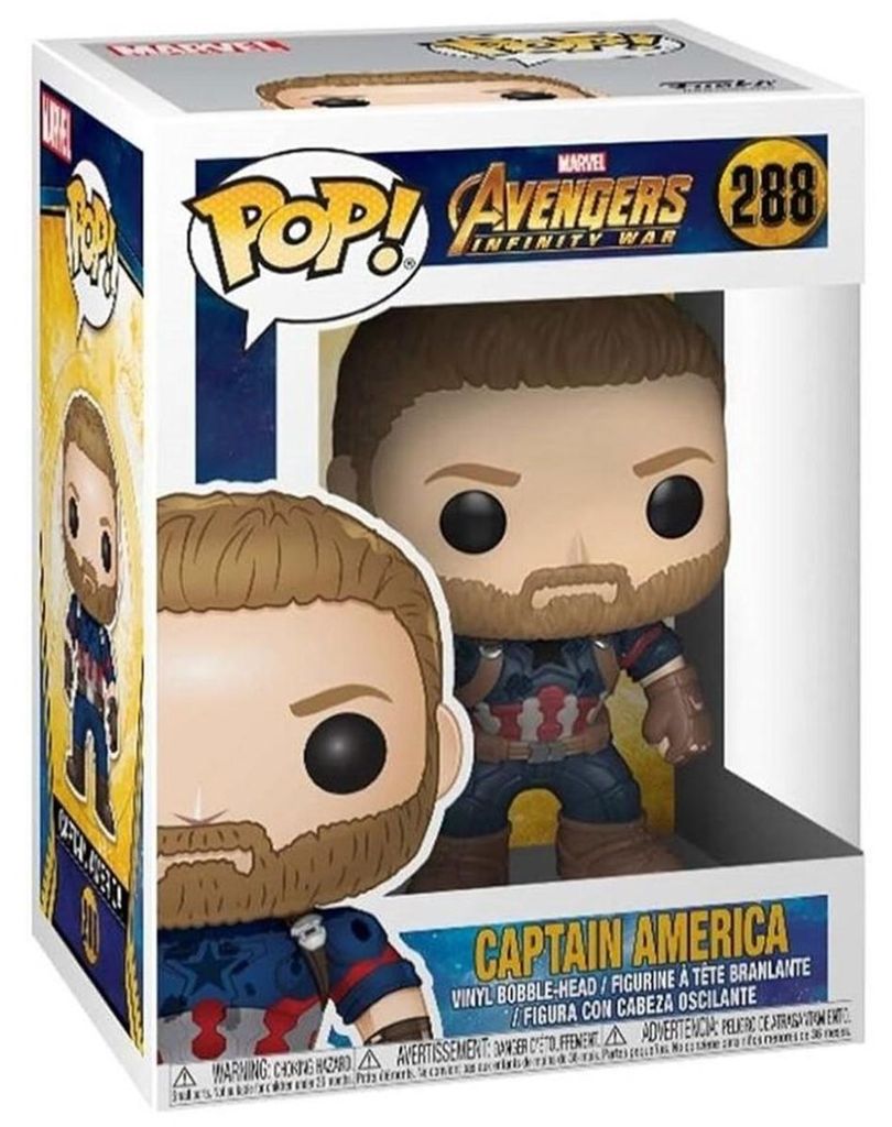 Marvel Avengers: Infinity War - Captain America 288 - Funko Productafbeelding 