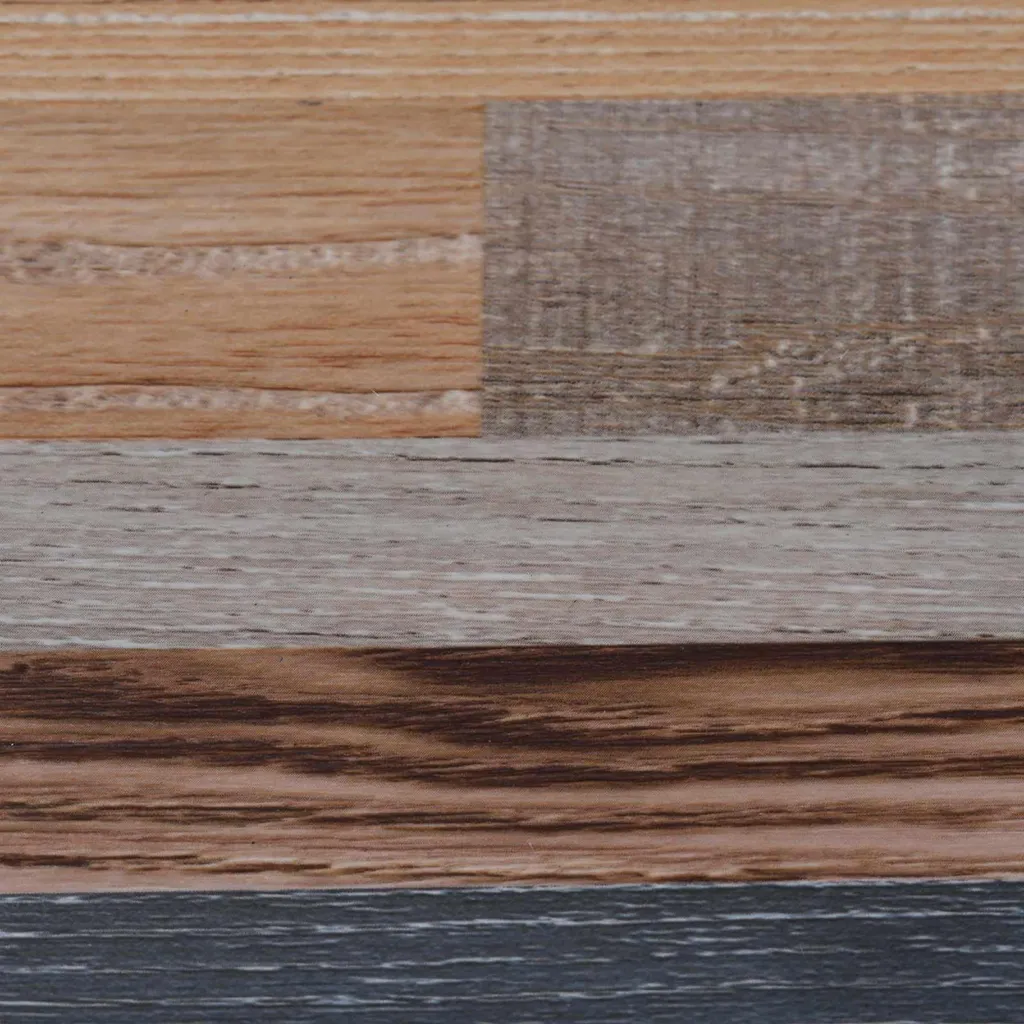 Lames de sol vidaXL en PVC multicolores 5,02 m² - 36 pièces robustes - 5