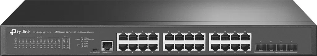 TP-Link SG3428X-M2(UN) Omada Switch 24p GE JetStream SFP+ 10G L3