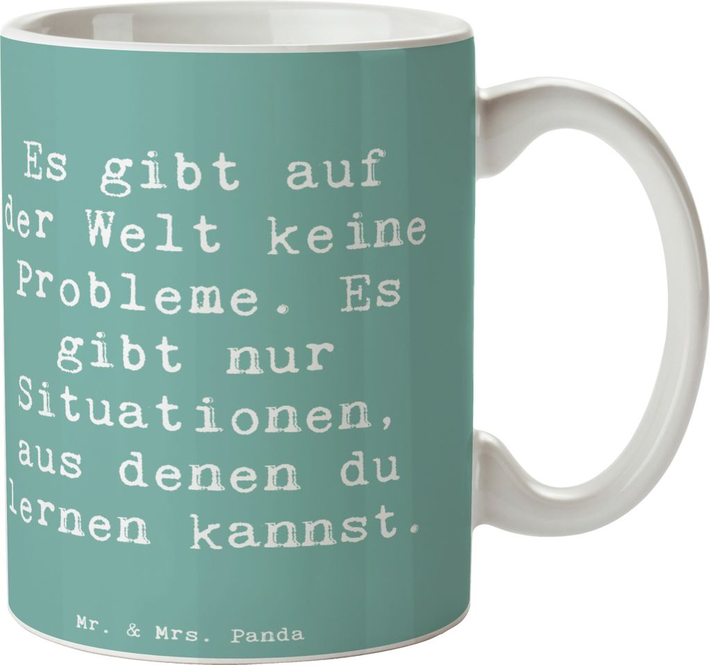 Mr. & Mrs. Panda Becher Spruch Erleuchtung finden - Produktbild 