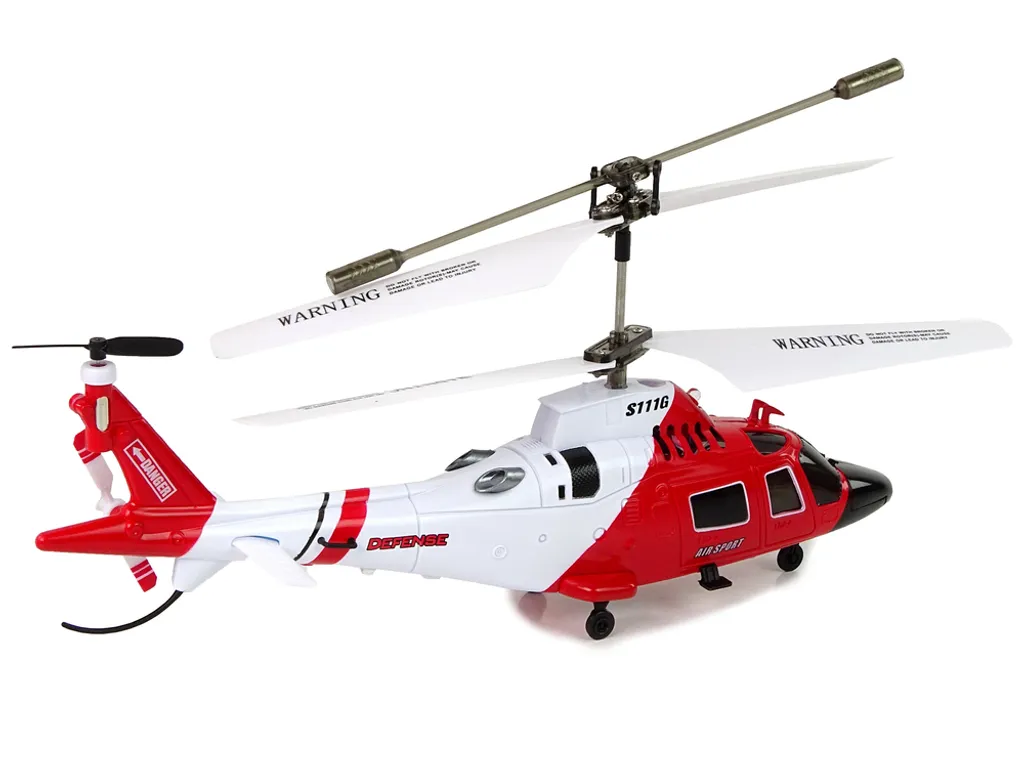 Hélicoptère SYMA S111G R/C Télécommandé avec Gyroscope et Lumières LED