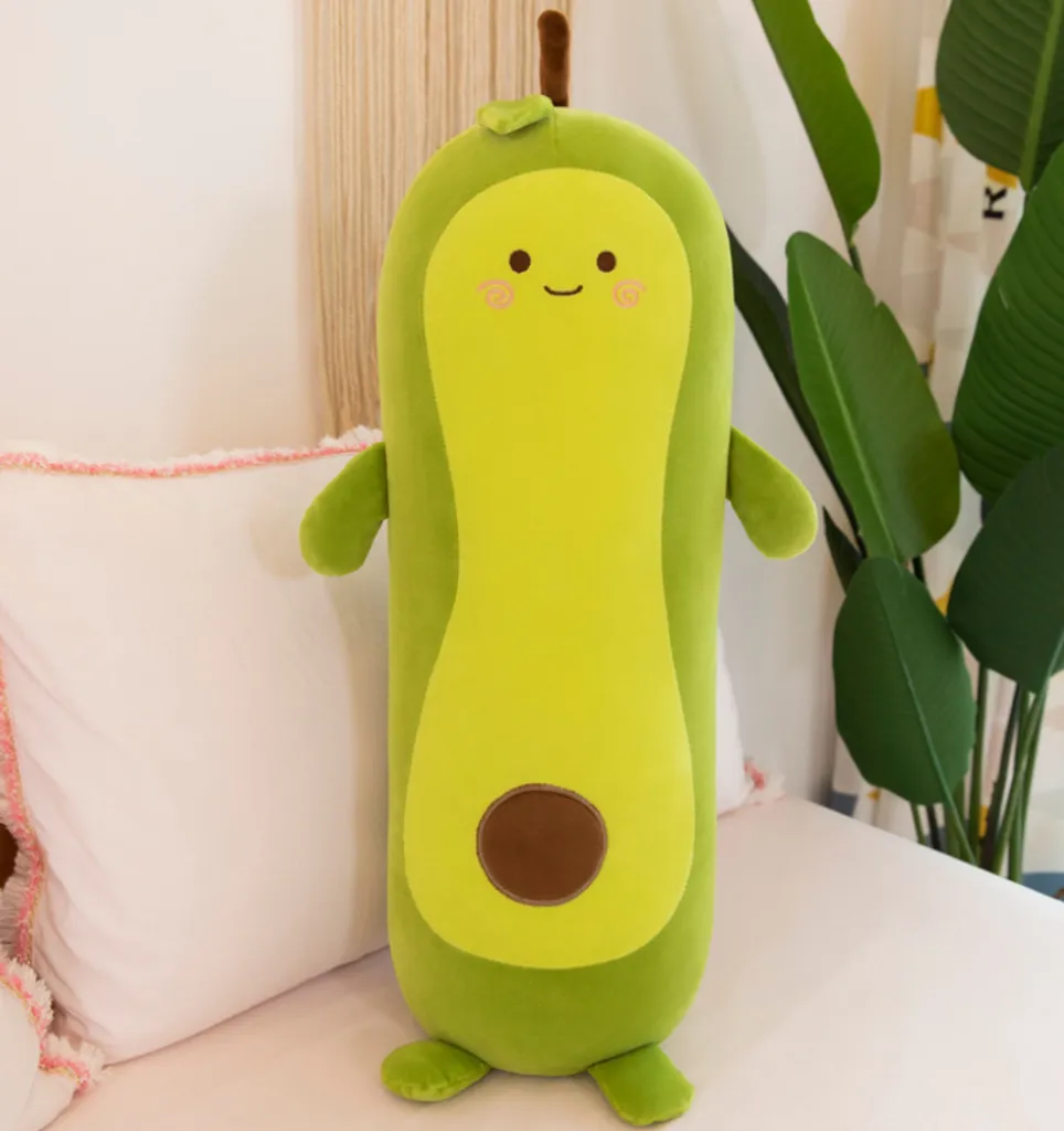 TOYANDONA Plüsch Bananen Kissen - 35cm Weiches Obst Kissen Für Kinder & Erwachsene