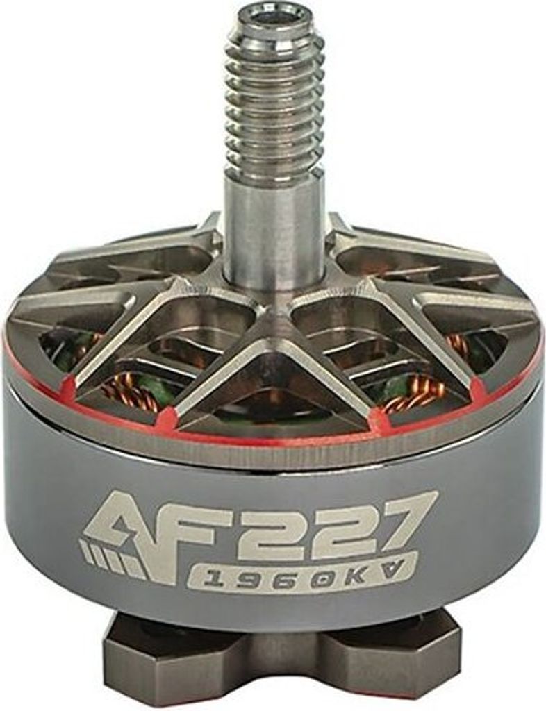 Axisflying AF227 1960KV FPV Motor Silber Rot