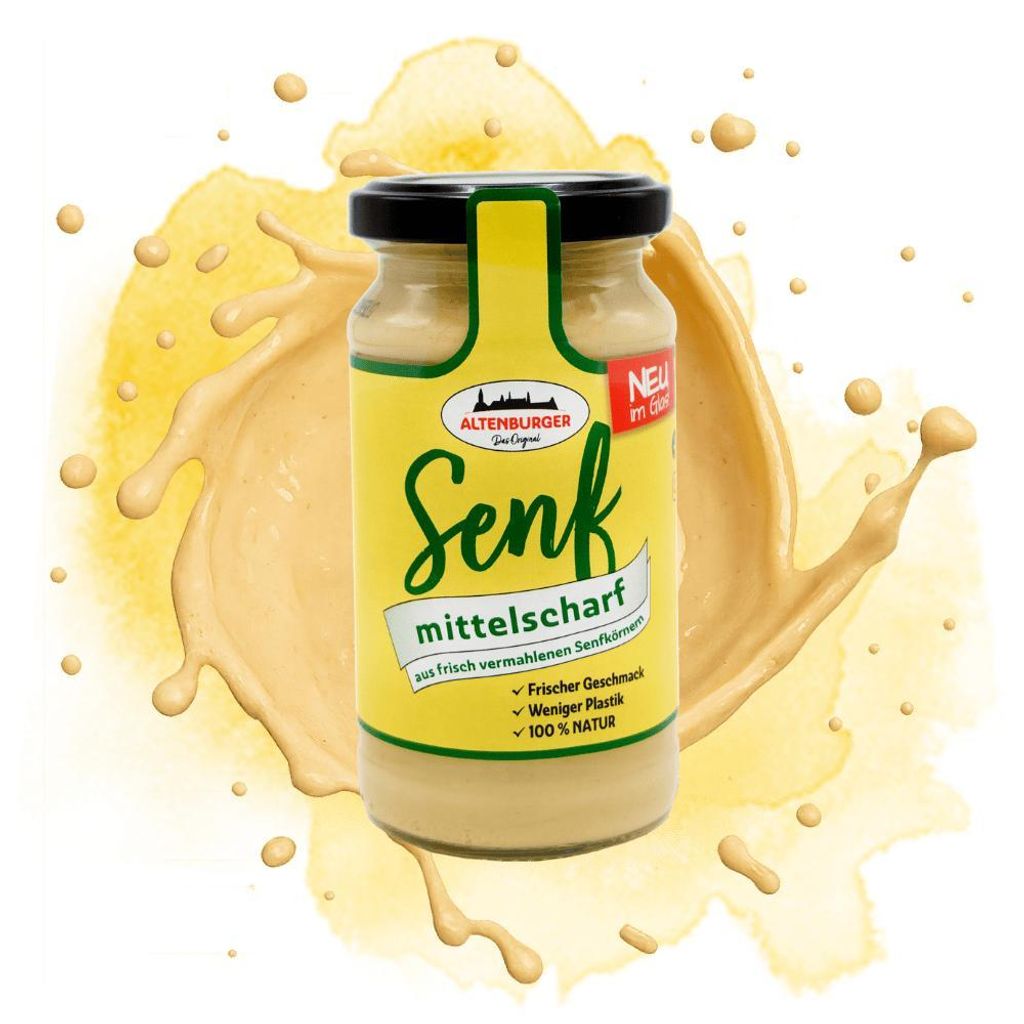 Mittelscharfer Senf, 200 ml Produktbild 