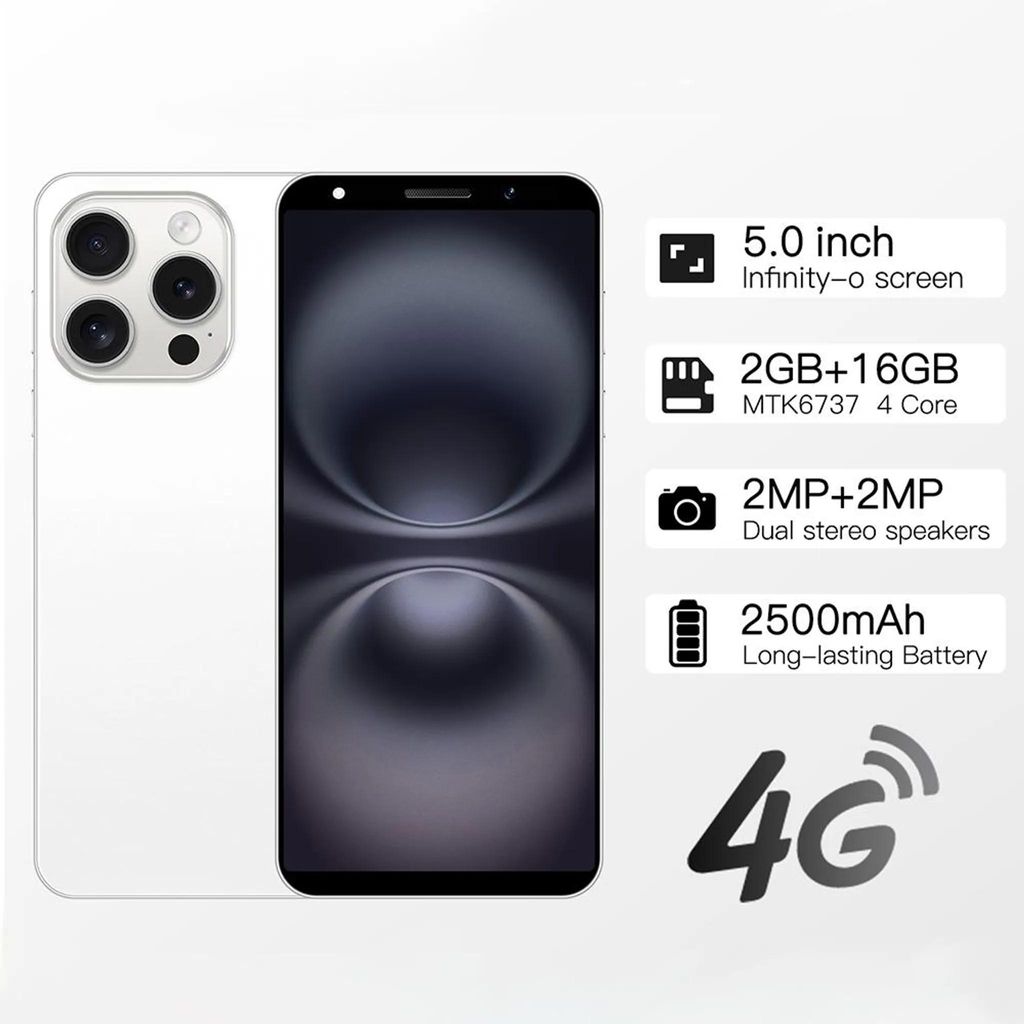 Android Smartphone 4G FDD-LTE 2GRAM 16GROM TF128GB Entsperren Telefon