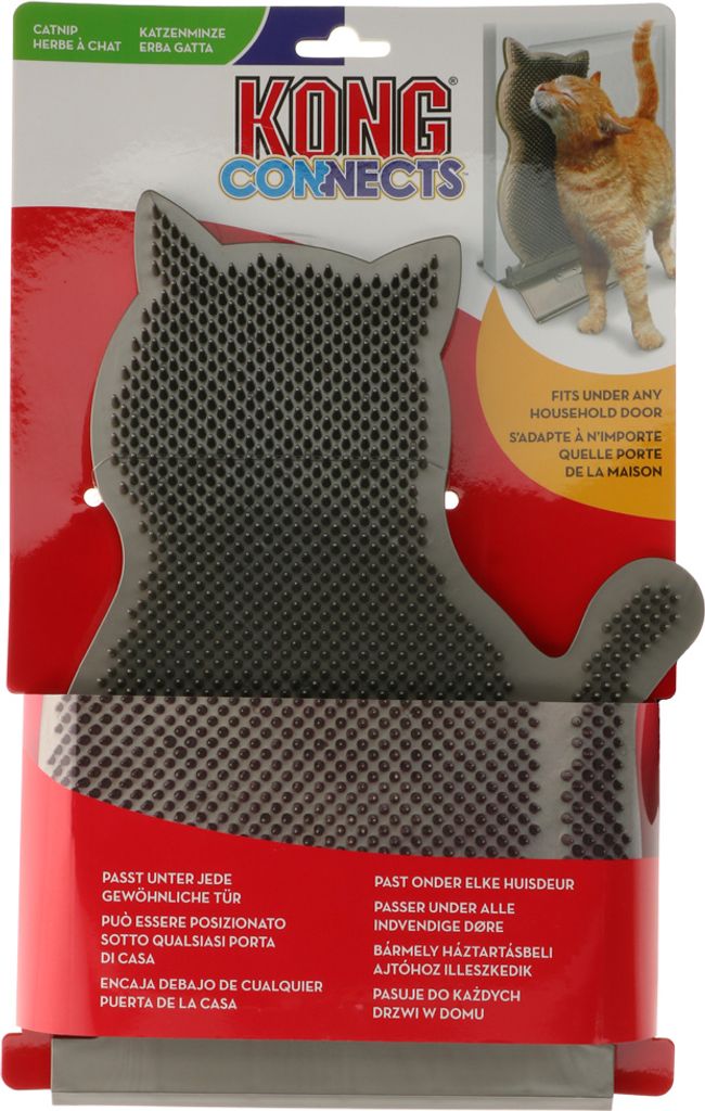 Kong Connects Kitty Comber Spielzeug Golden Golden One Size