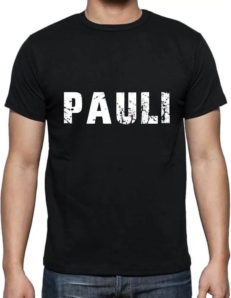 Herren Grafik T-Shirt Pauli Öko-Verantwortlich Vintage Jahrgang Kurzarm Lustige Druck Geburtstag Geschenk Mann