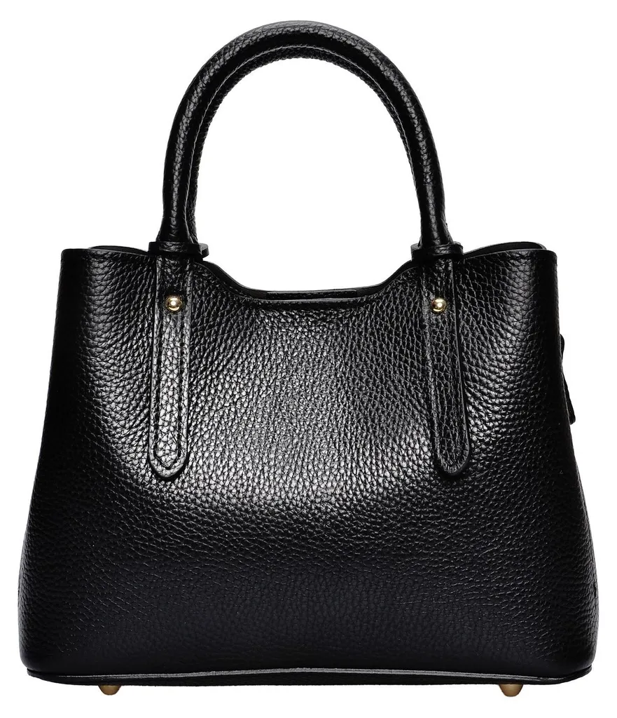 Grand Sac à Main Noir AL 158 Anna Luchini - Idéal Travail et Shopping