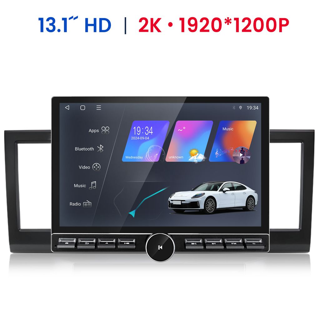 13,1" Android 15 autorádio s Carplay pro VW Caravelle Obrázek produktu 