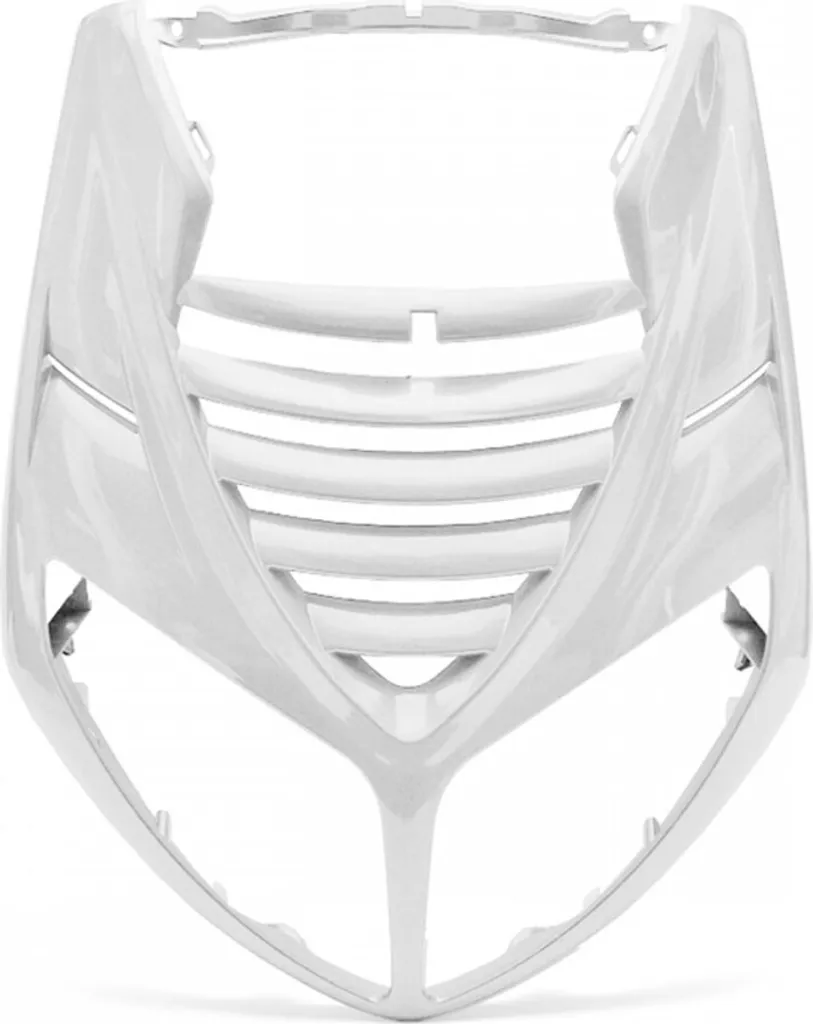 Carénage supérieur avant TNT blanc métallisé pour Peugeot Speedfight 2