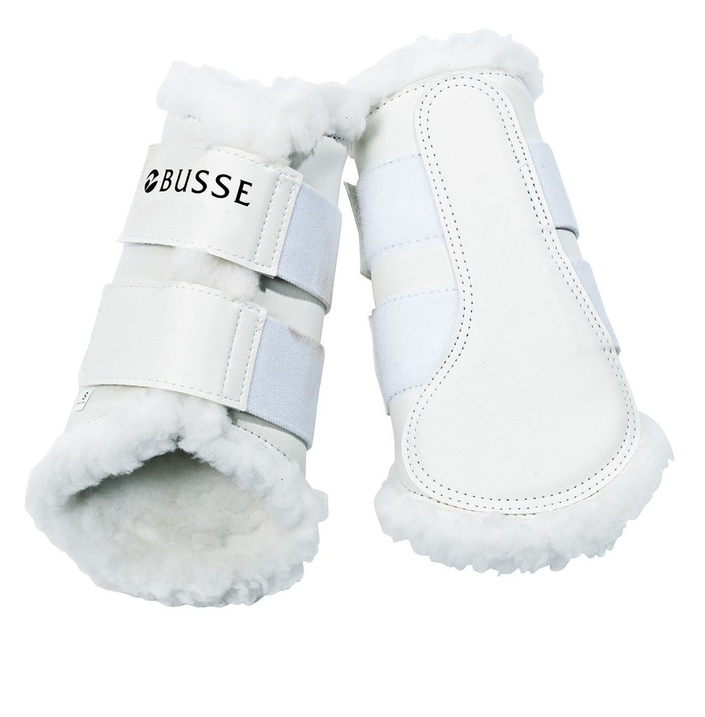 BUSSE Gamaschen St. Georges Dressurgamaschen Weiß/ Weiß