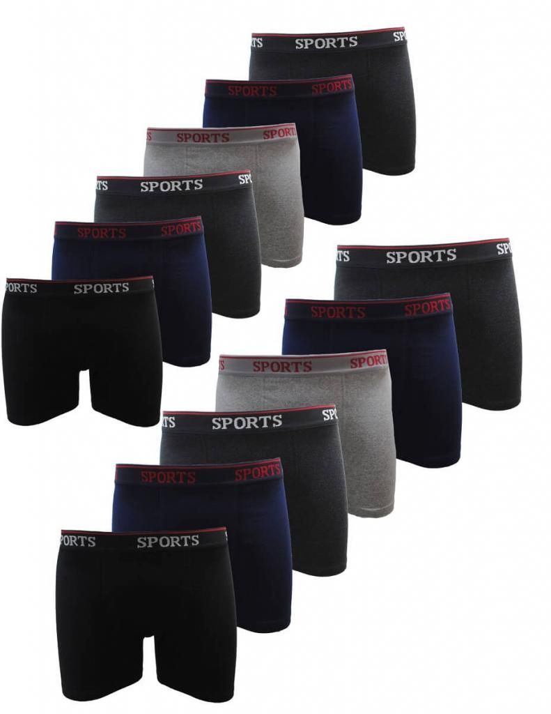Garcia Pescara Uomo8 caleçons hommes taille S pack de 12 Image du produit 