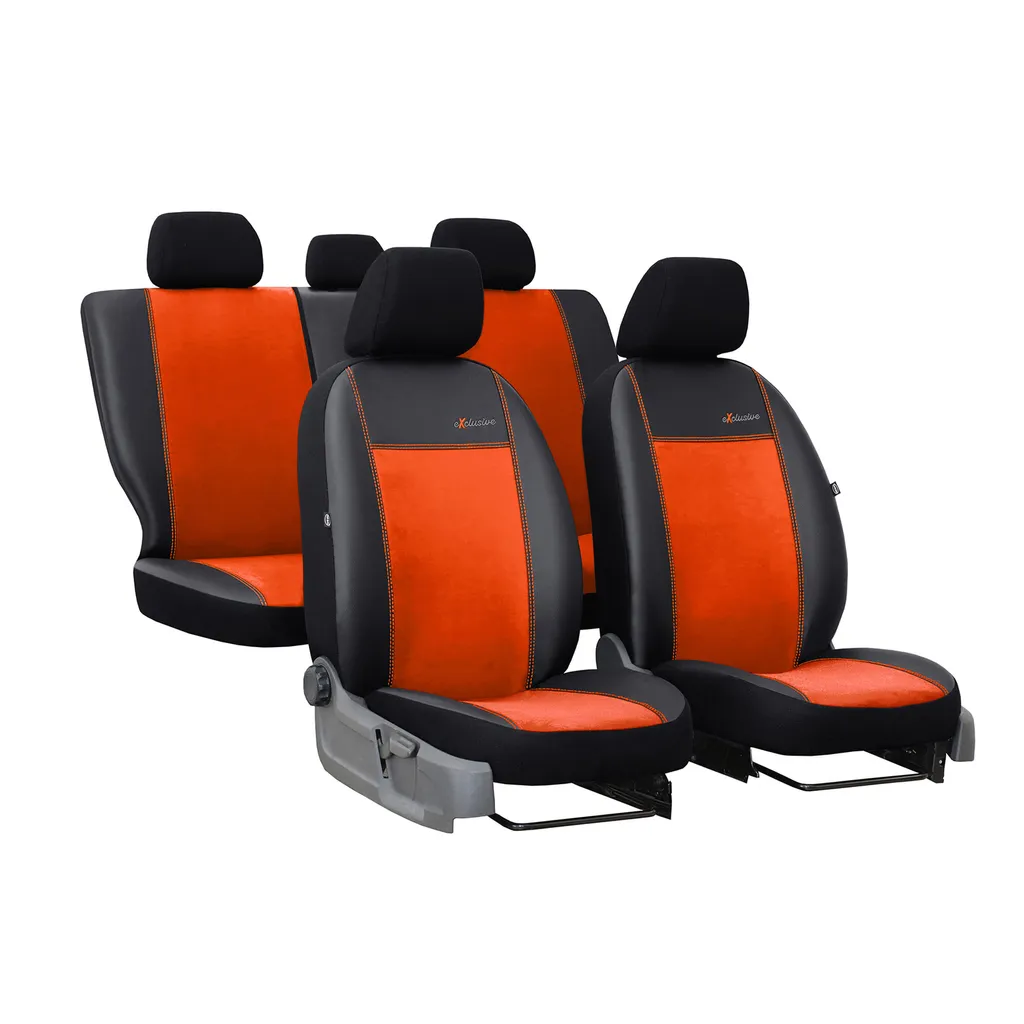 Set Coprisedili Universali Arancioni Fiat Marea - Offerta Risparmio