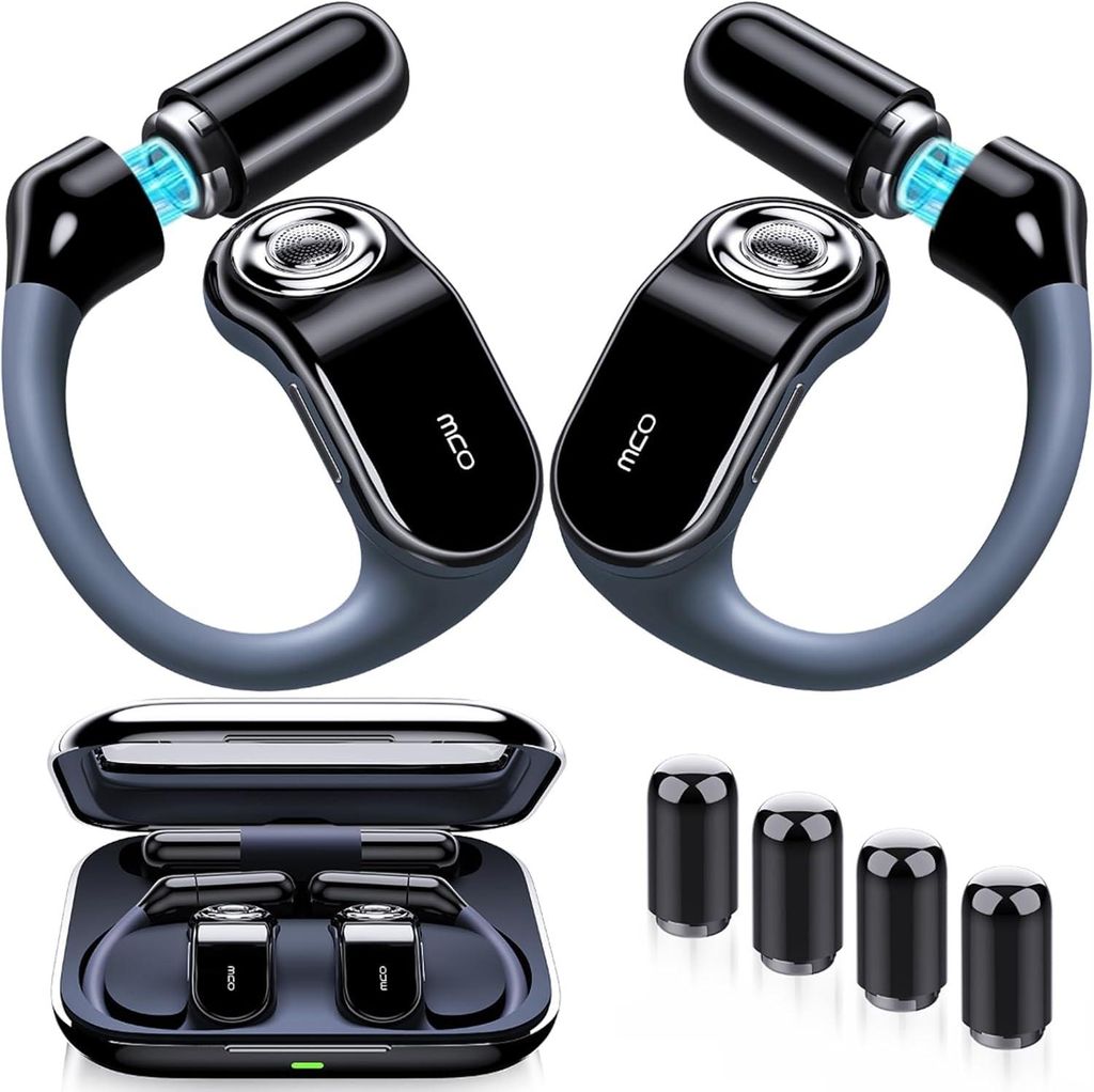 OJW Open Ear Bluetooth 5.4 Kopfhörer mit Ladecase & Produktbild 