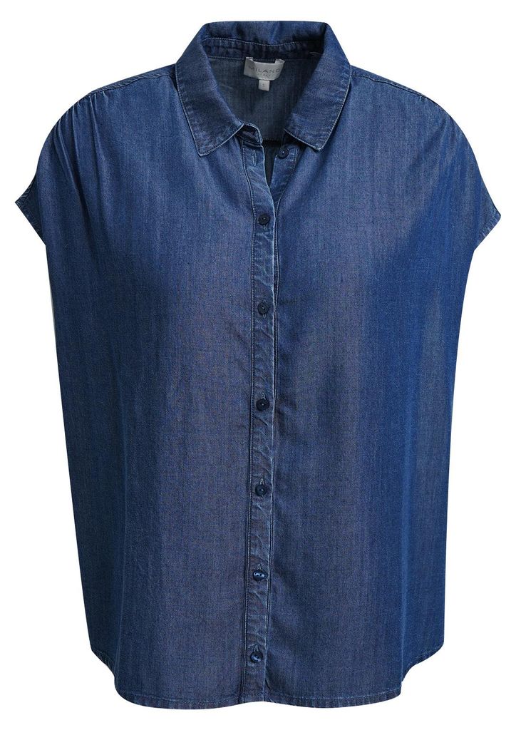 Milano Italy SLEEVELESS SHIRT BLO DARK DENIM DARK 38 Produktbild 