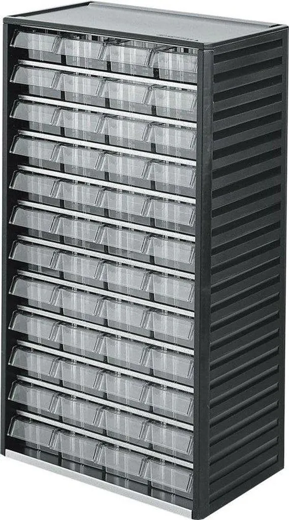 Boîte à outils 551-3 grand format 310x180x550mm en plastique rigide