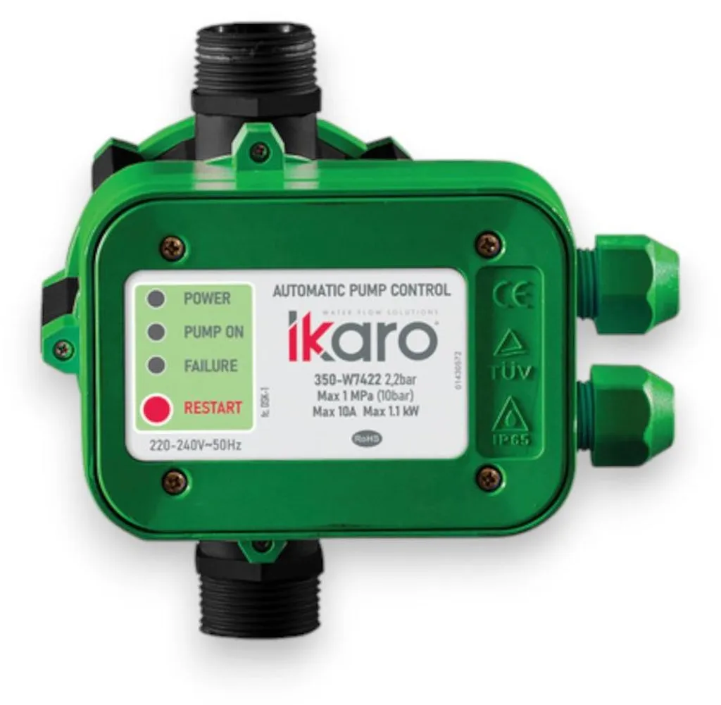 Pressostat électronique automatique pour pompe à eau et jardin 350-W7422