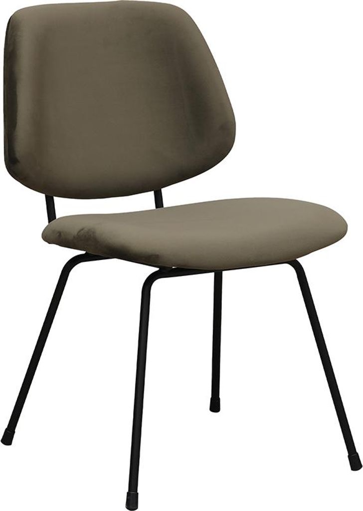 LABEL51 Esszimmerstuhl Bello - Hunter - 48x82x58 cm - 2er-Set