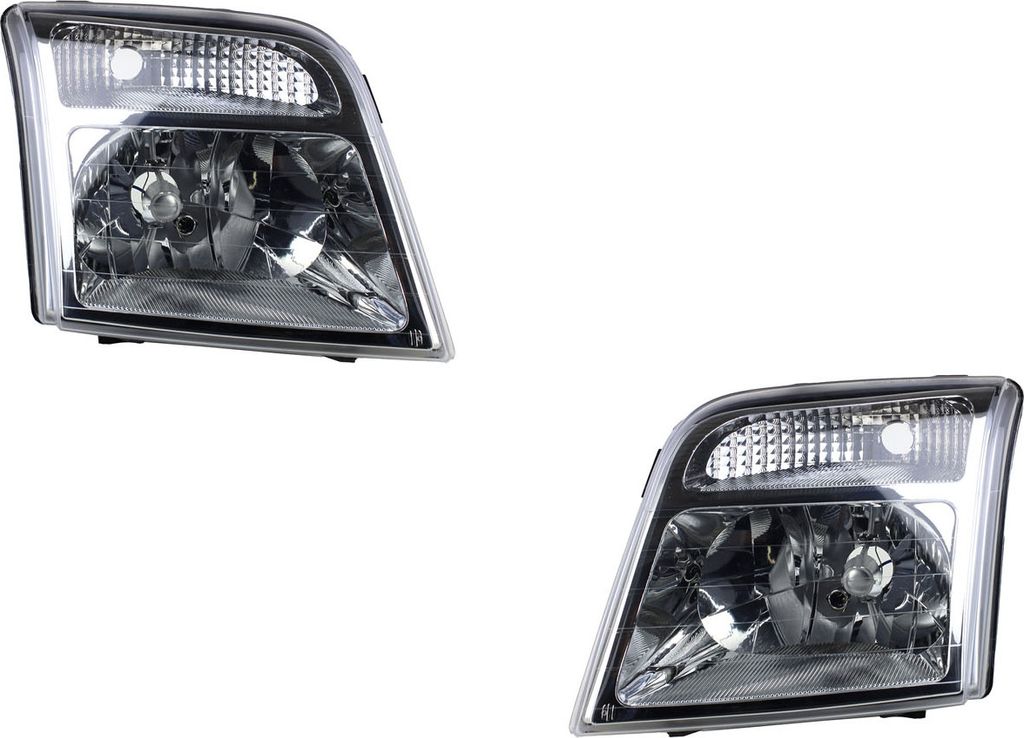 Scheinwerfer passend für Ford Transit Connect 02 02- H4 Set Links Rechts 1346495 4392260 2T1413008AA 2T1413008AB 4986197 9T1613005AA 13 Johns