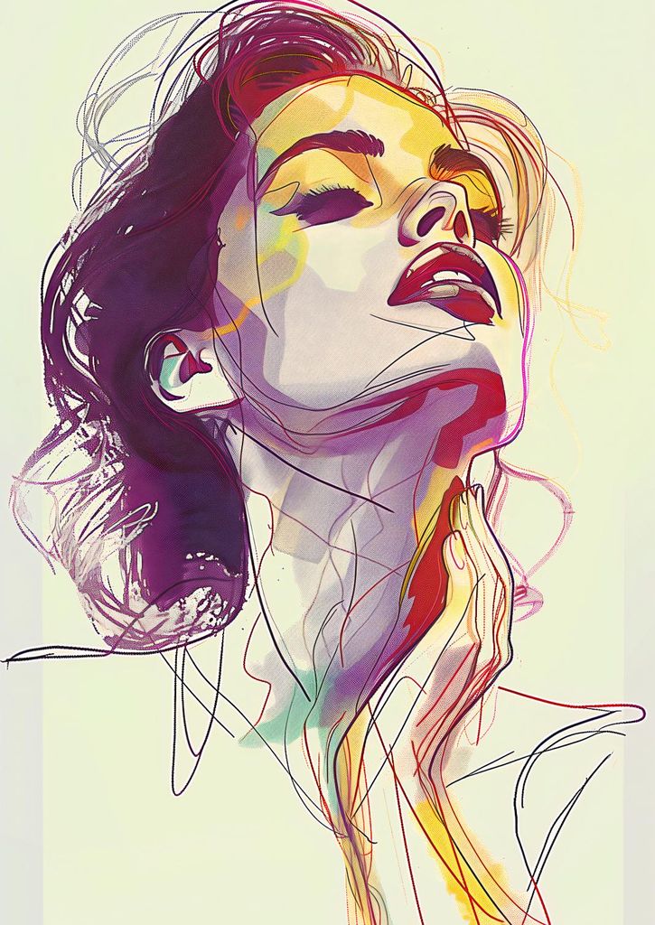 Plakat 29,7x42cm Flüssigkeit