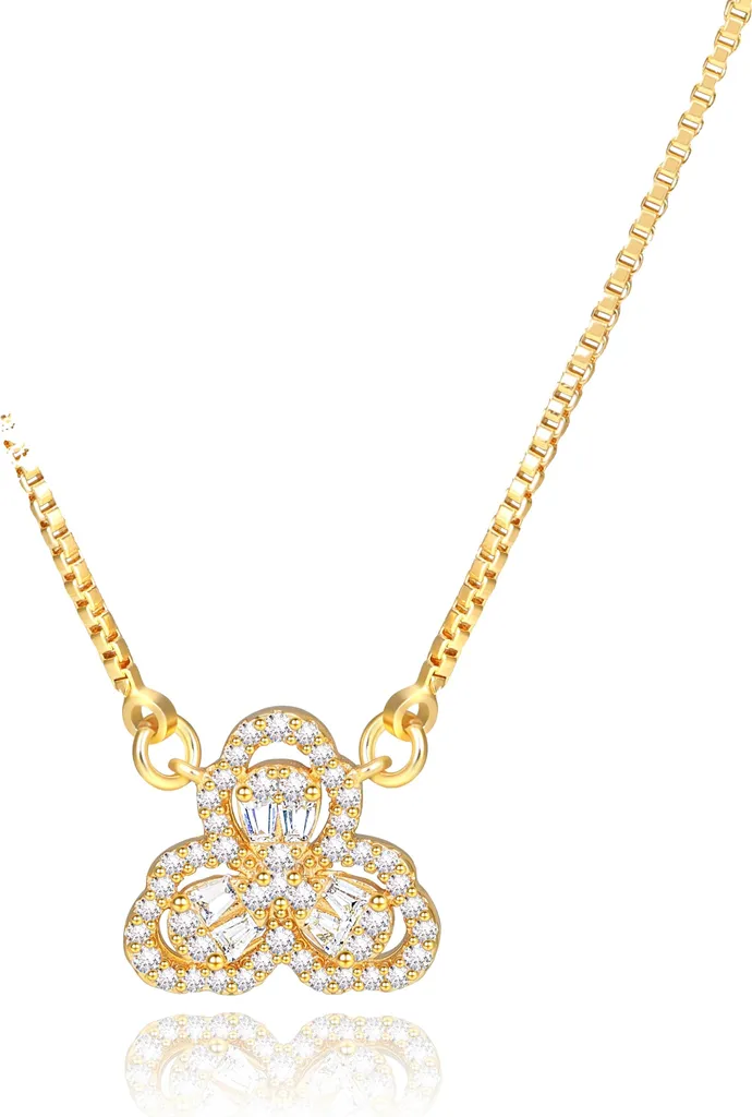 Collier femme pour mariage et soirée en or avec diamant de culture