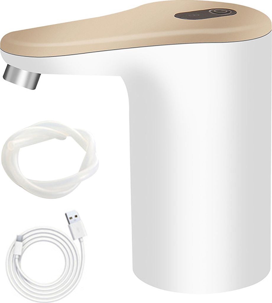 1 Set Wasserflaschenpumpe USB-Ladewasserflaschenspender Sichere, praktische elektrische Wasserspenderpumpe für zu Hause