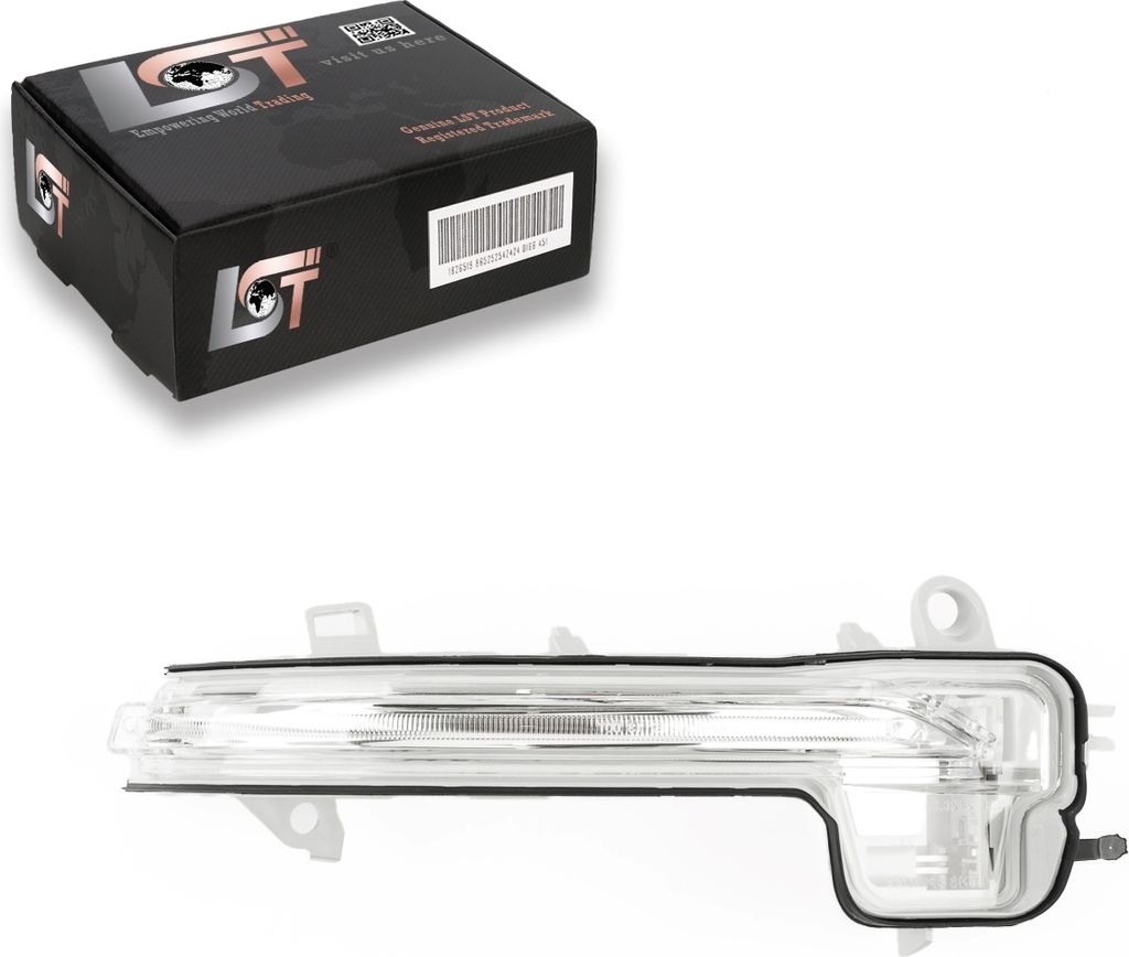 Spiegelblinker Blinklicht LED Blinker glasklar rechts für Produktbild 