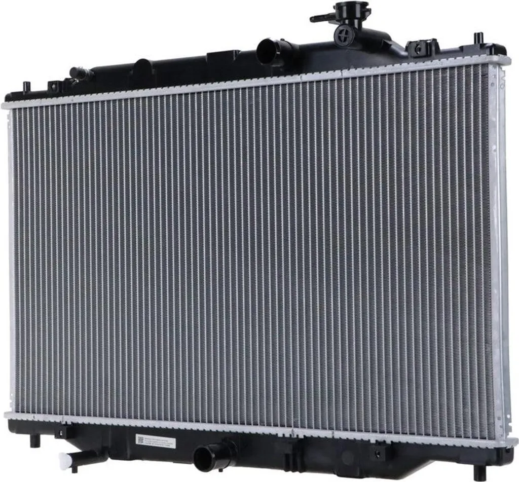 Radiateur moteur HELLA 425x728 mm pour MAZDA CX-5 à ailettes soudées