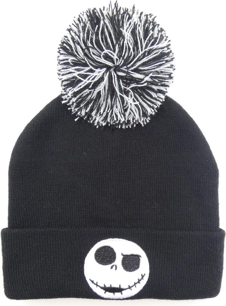 Nightmare Before Christmas - Mütze HE604 (Einheitsgröße) (Schwarz)