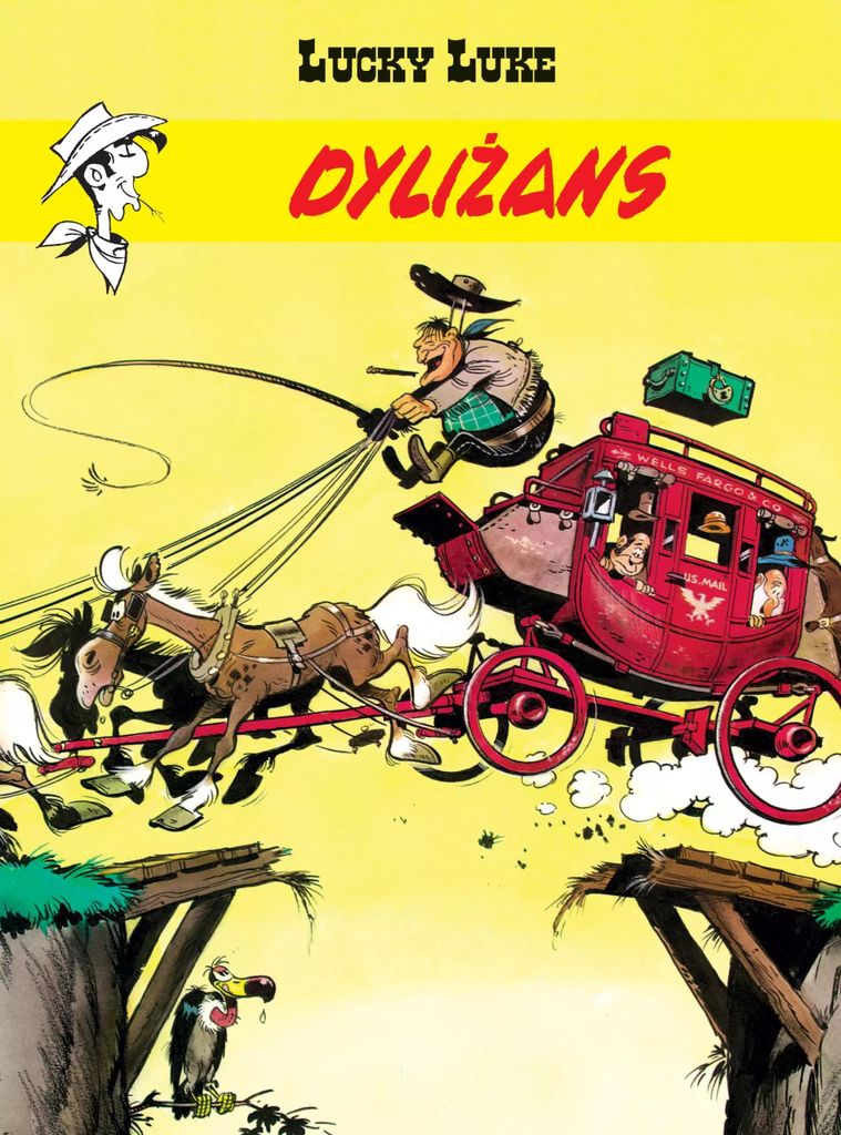 Egmont - Komiksy: Lucky Luke - Dyliżans Pełen Przygód! Komiks Dla Dzieci I Dorosłych