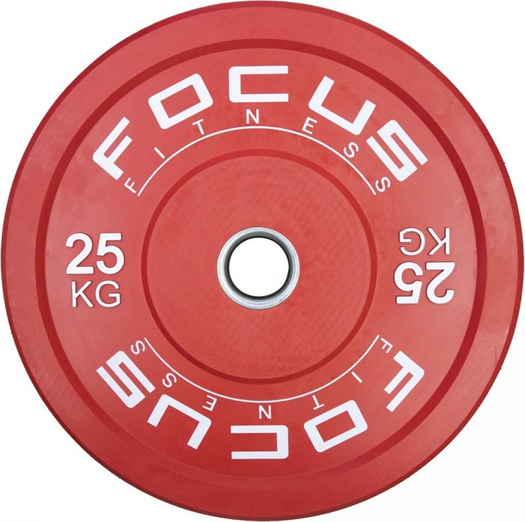 Olympische Hantelscheibe 50 mm - Focus Fitness Bumper Produktbild 
