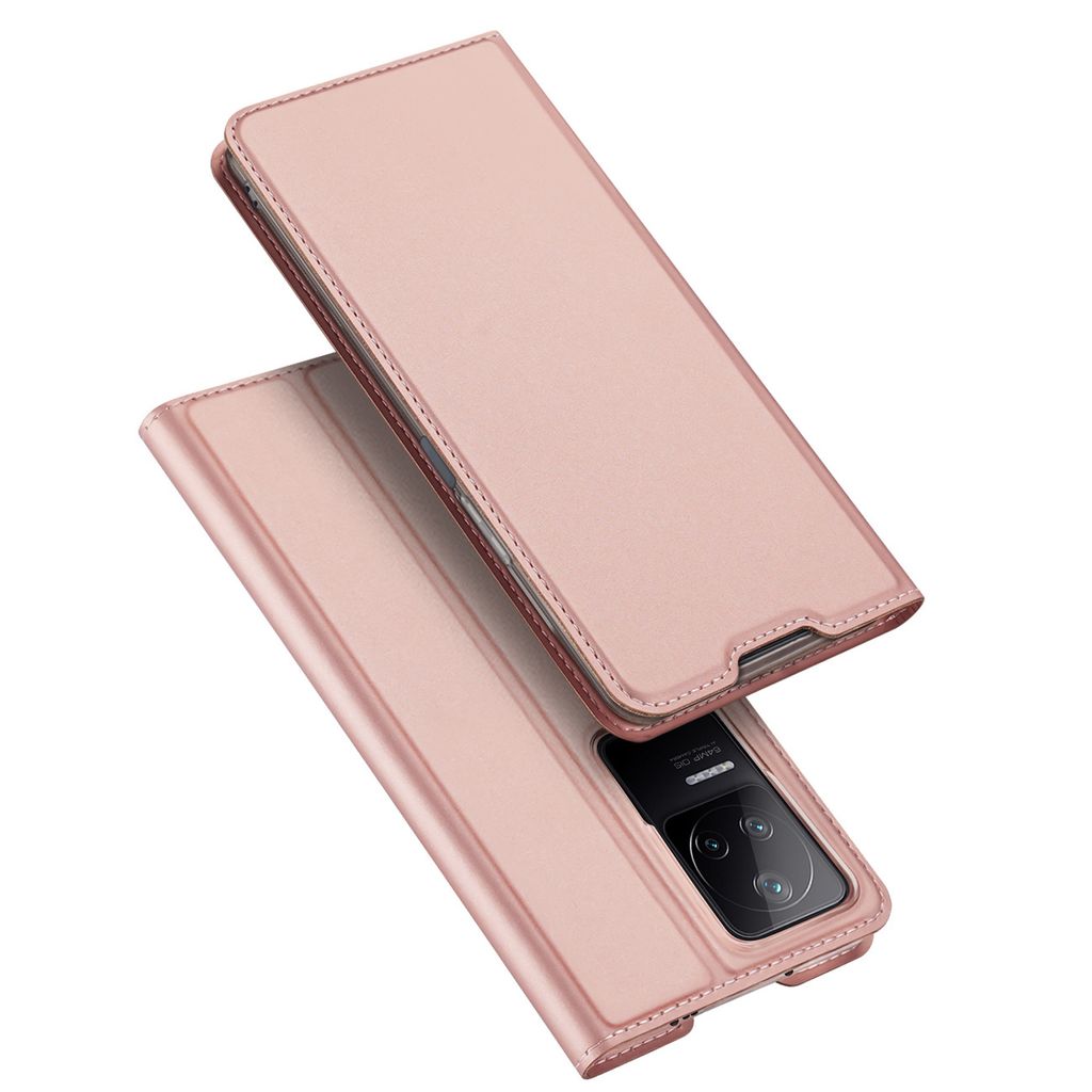 DUX DUCIS Skin Pro Book Hülle für Xiaomi Poco F4 5G - Rosa Produktbild 