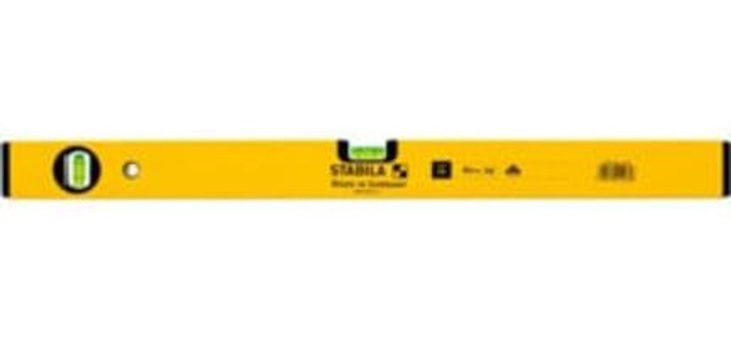 Stabila Leichtmetall-Wasserwaage 800 mm, 0,5 mm/m, 2x Glaslibellen