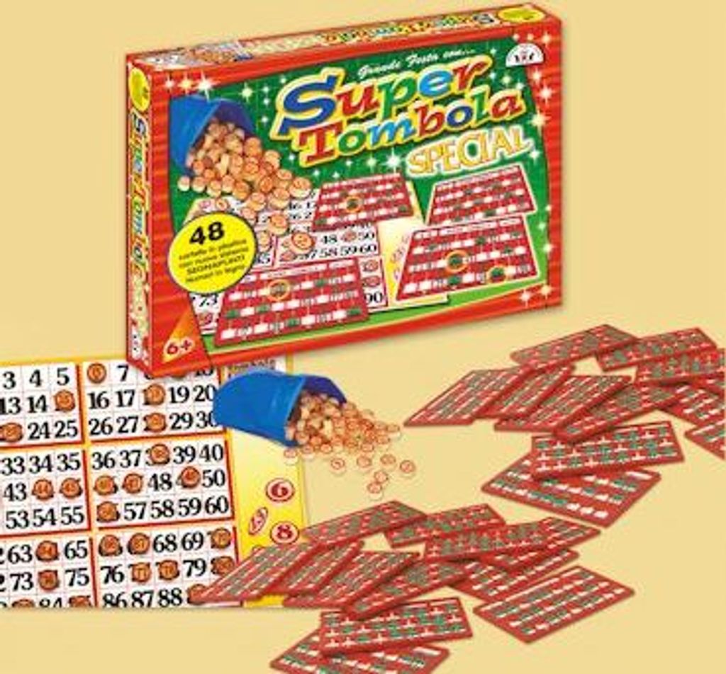 Verlosungs-Tombola Spielset Serie Special mit 24 Loskarten, Produktbild 