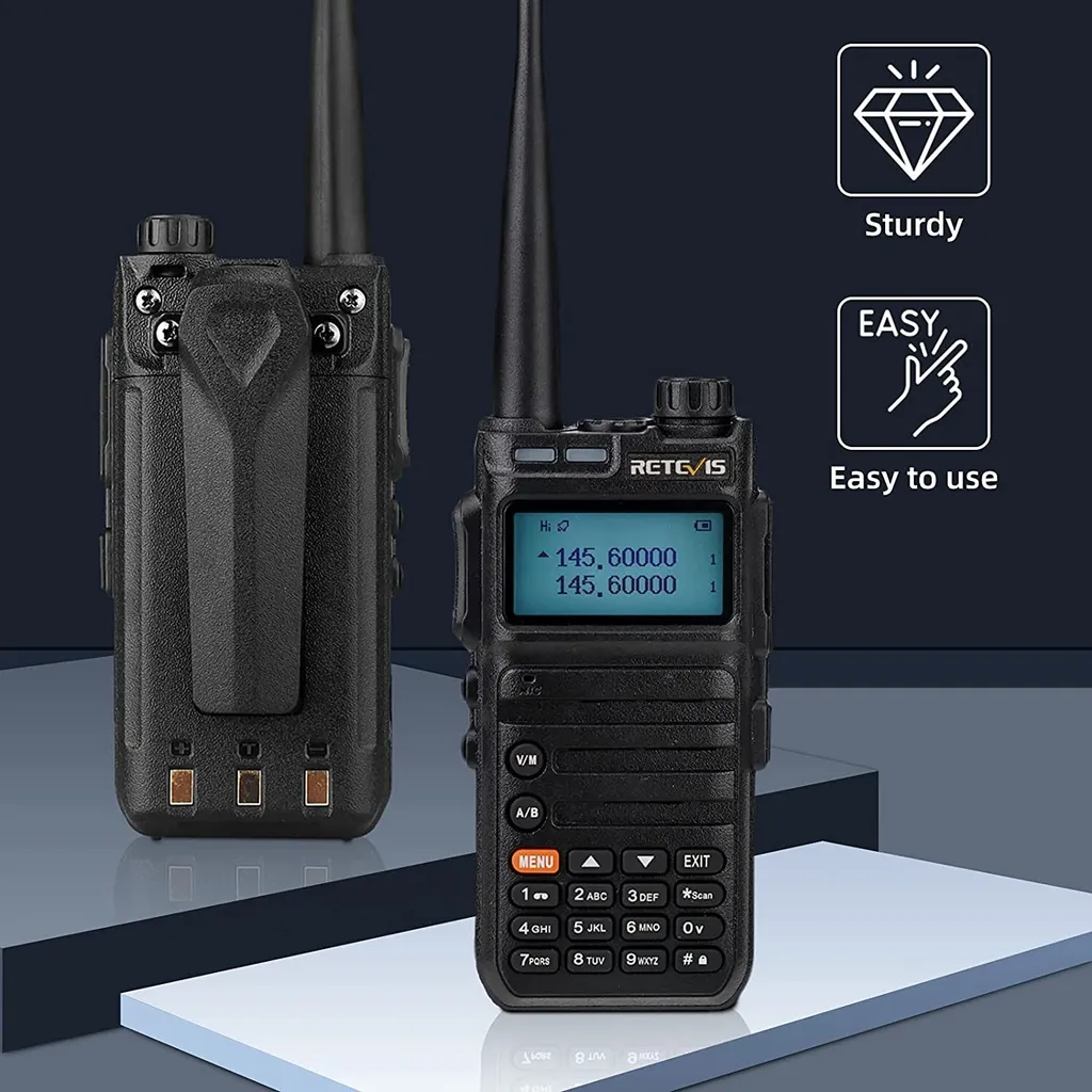 Radio portable 2 voies Retevis RA685 pour débutant sans interférences