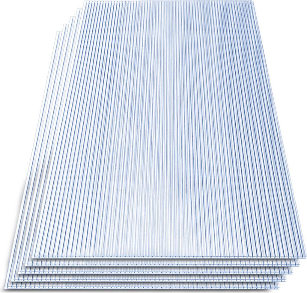 Jopassy Plastic Gewächshausplatten 5 Stk., Polycarbonat ( Produktbild 