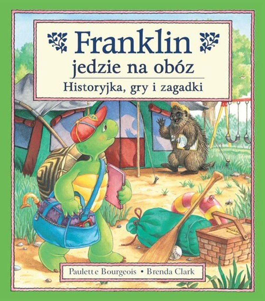 Wydawnictwo Debit - Franklin Jedzie Na Obóz: Książka Aktywnościowa Dla Dzieci