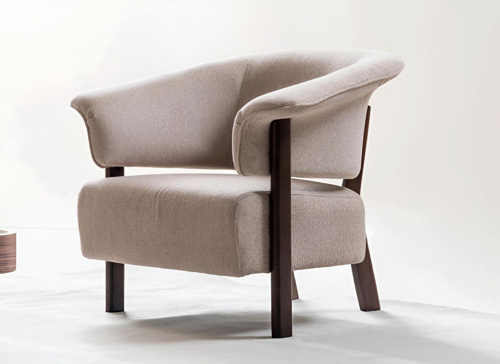 Elegantes Sofa mit Sessel im modernen Stil und hochwertigem Design
