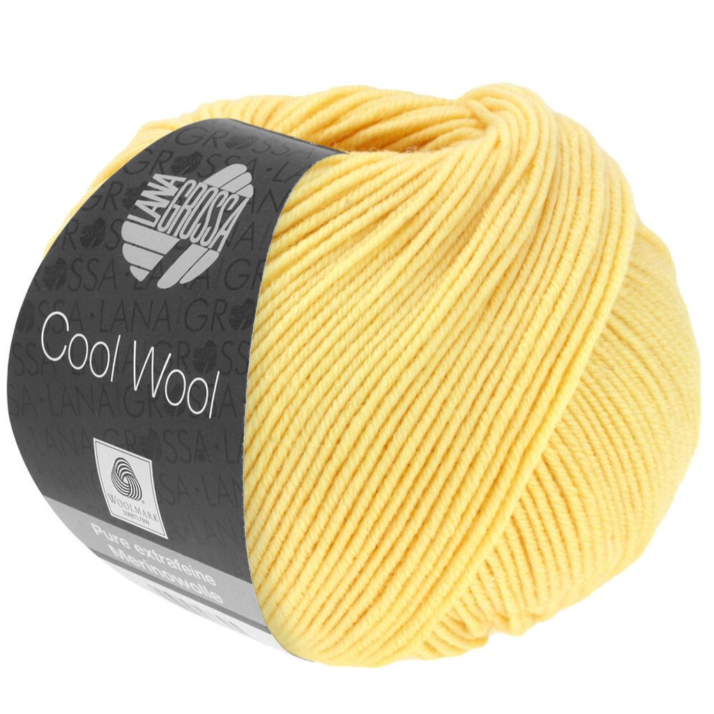 Lana Grossa COOL WOOL 50 g pflegeleichtes Strickgarn aus Produktbild 