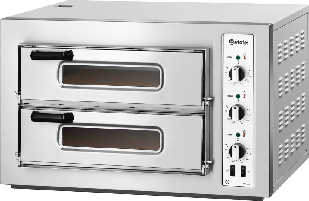 Bartscher Pizzaofen NT 502 T, 2BK 500x500, 2002028