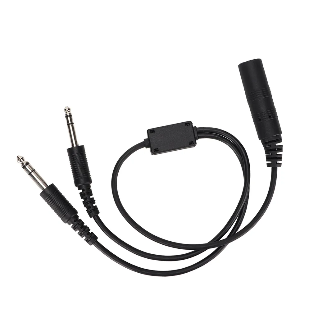 Solution Adaptateur Casque Hélicoptère - Résout Problème Double Fiche - 5