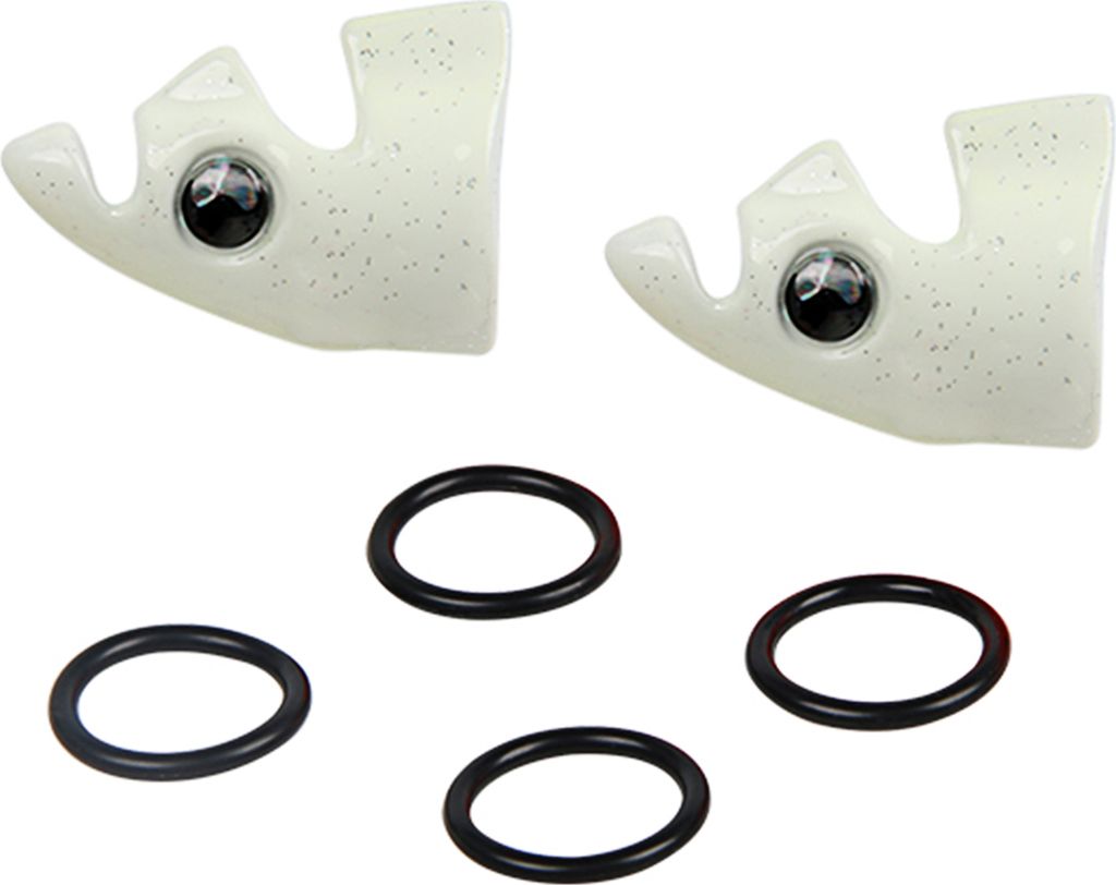 2 Stück 7/10/15/20G Garnelenköder Senkblei mit Riemen Leuchtender Tintenfisch-Jighaken Ködergewicht Fischkopfabdeckung Oktopus Tintenfisch Salzw...