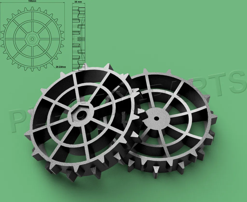 Kit roues motrices pour terrain difficile Mr. Gardener MR600 et MR1200