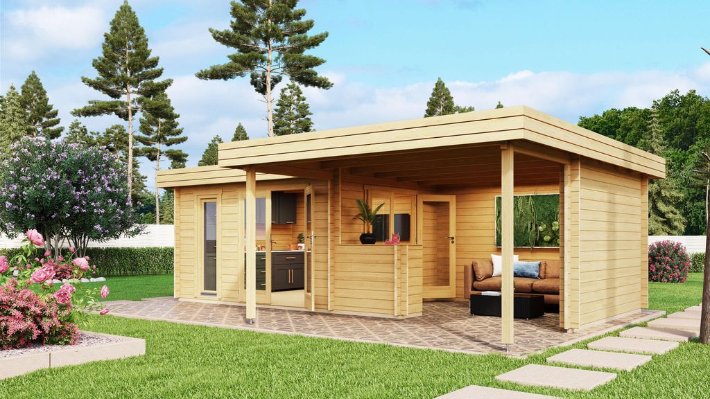 Fjordholz Gartenlounge Modell Romie 70