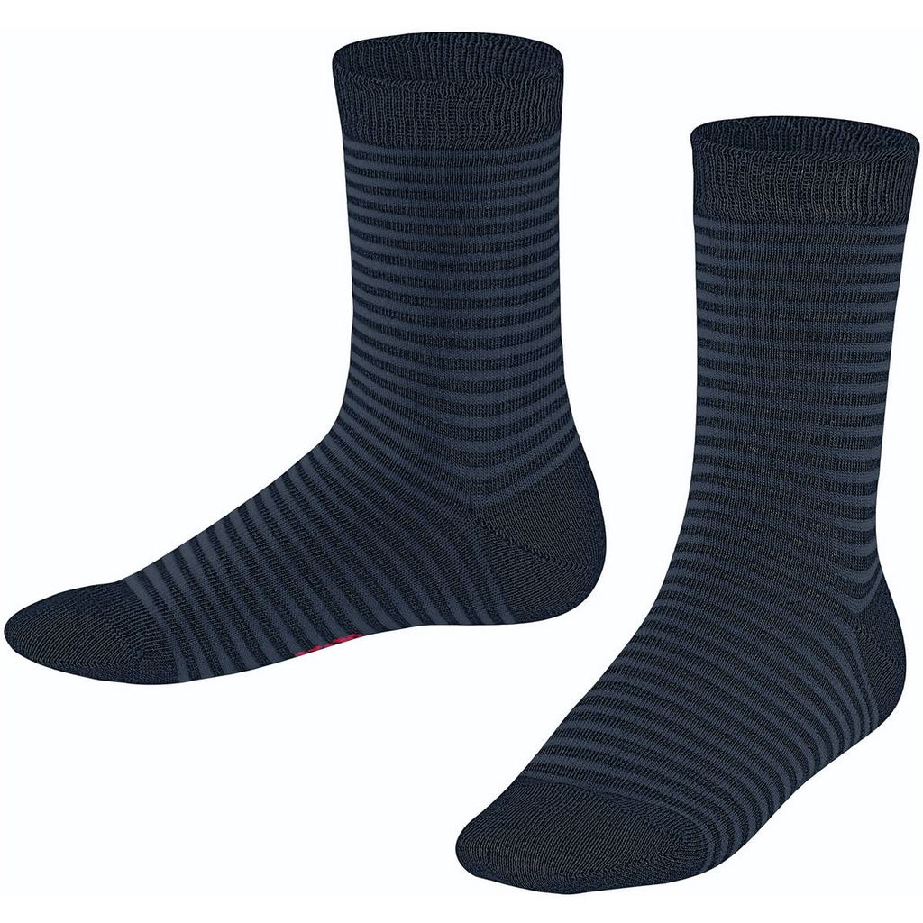 FALKE Glitter Stripe Kindersocken marine 31-34