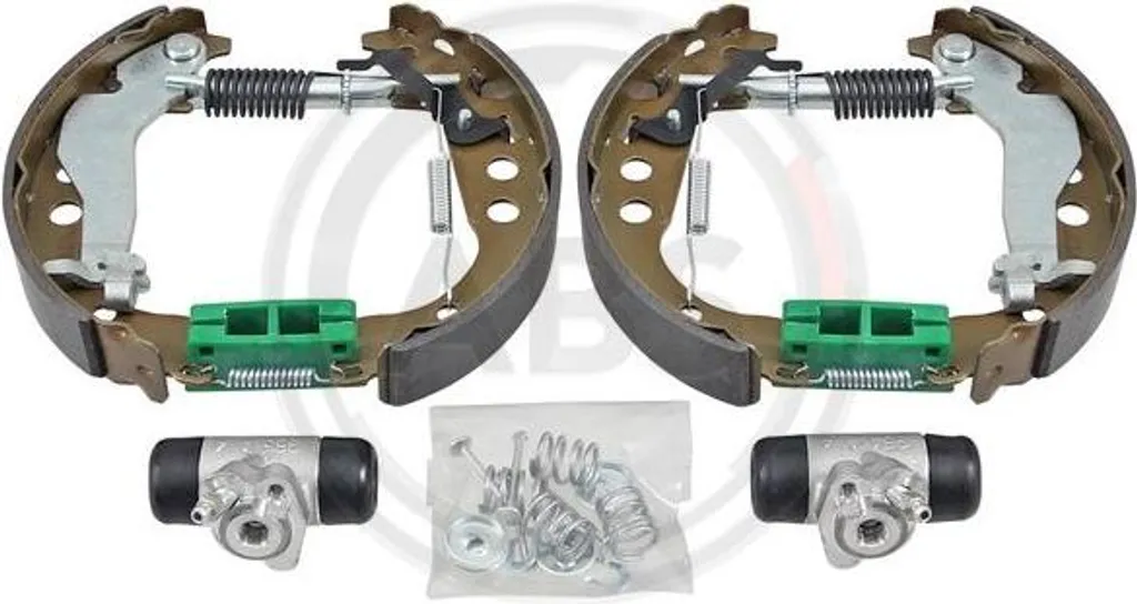 Mâchoires de frein arrière ABS 111472 de rechange type OE Yaris