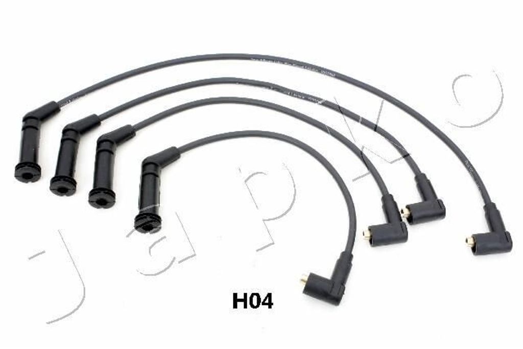 JAPKO 132H04 Zündkabelsatz Zündleitungssatz für HYUNDAI i10 (PA) für KIA Picanto (SA)