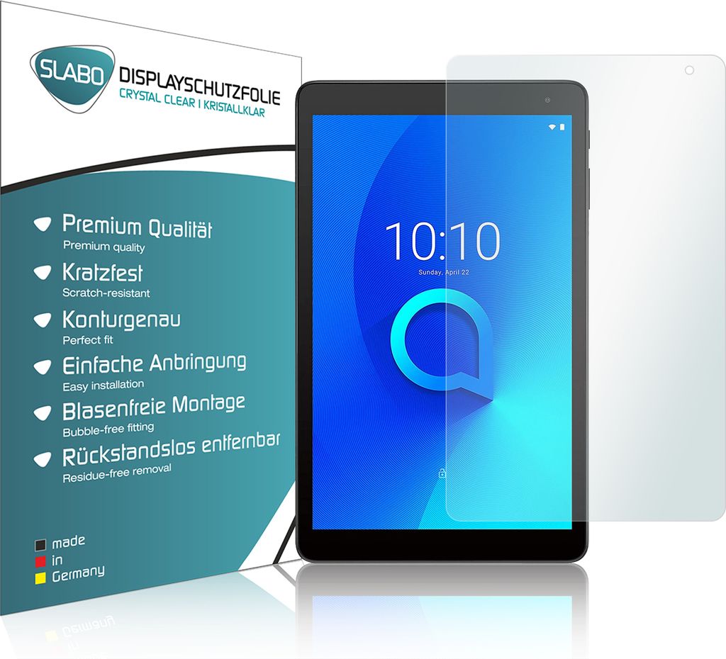 BROTECT 2er Pack Displayschutzfolie Für Alcatel 1T 10 8082 – Ultraklar, Kratzfest, Made In Germany