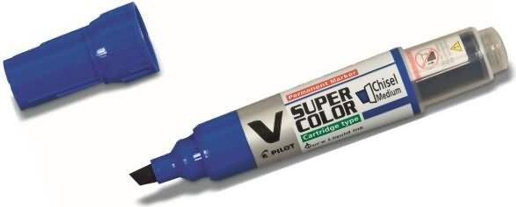 Multimarker V Super Colour 2,2-5,2 Keilspitze blau